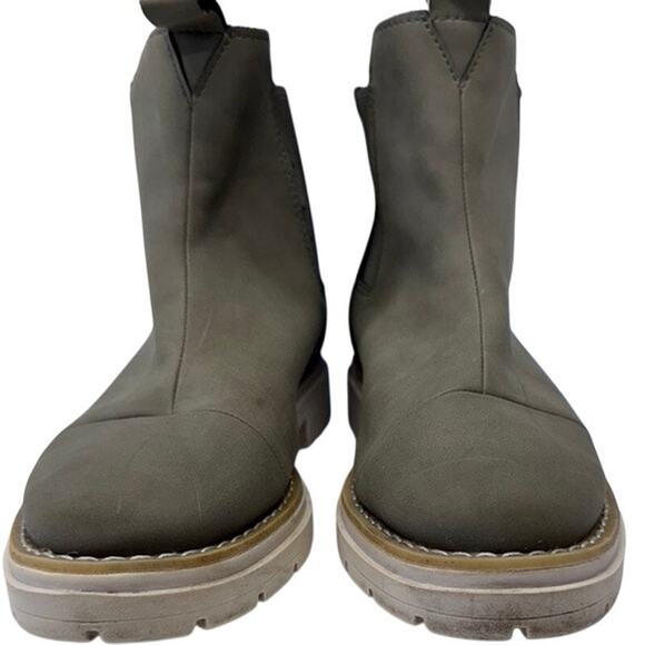 "TOMS"Bootie, Green, Skyler Boot, SZ 7, Block Heel, Tween, Preppy, Outdoors - Picture 4 of 12